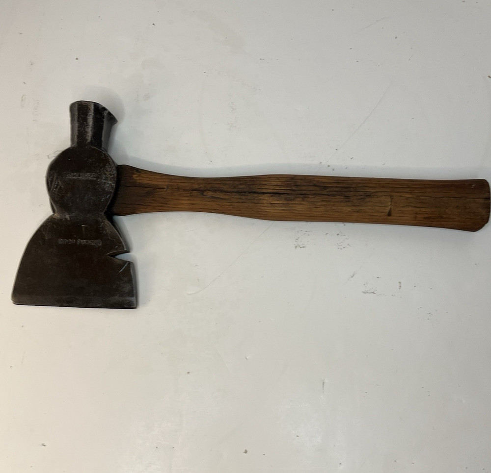 Vintage ECLIPSE half Hatchet - Shingling Carpenters Hammer Original Handle
