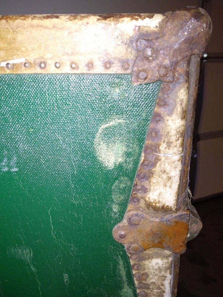Antique Steamer Trunk 1800-1930 Dome Shape