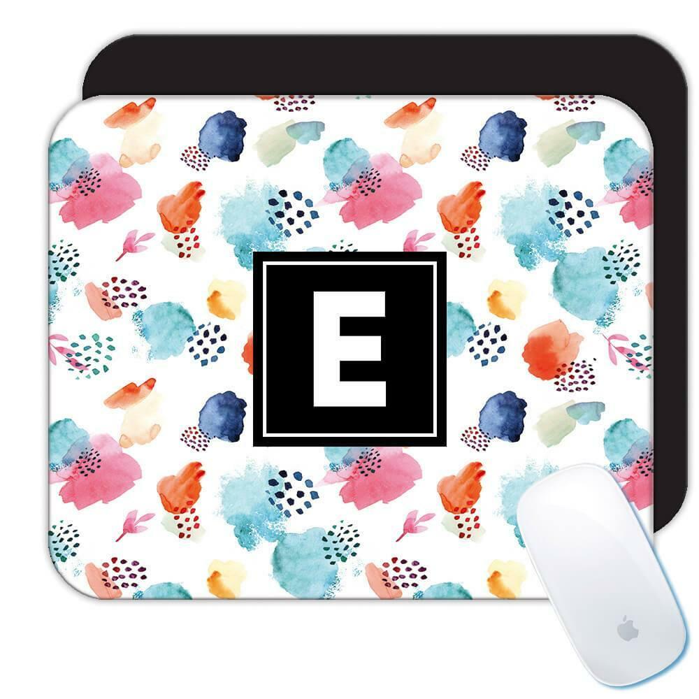 Gift Mousepad : Watercolor Splashes Home Decor Scandinavian