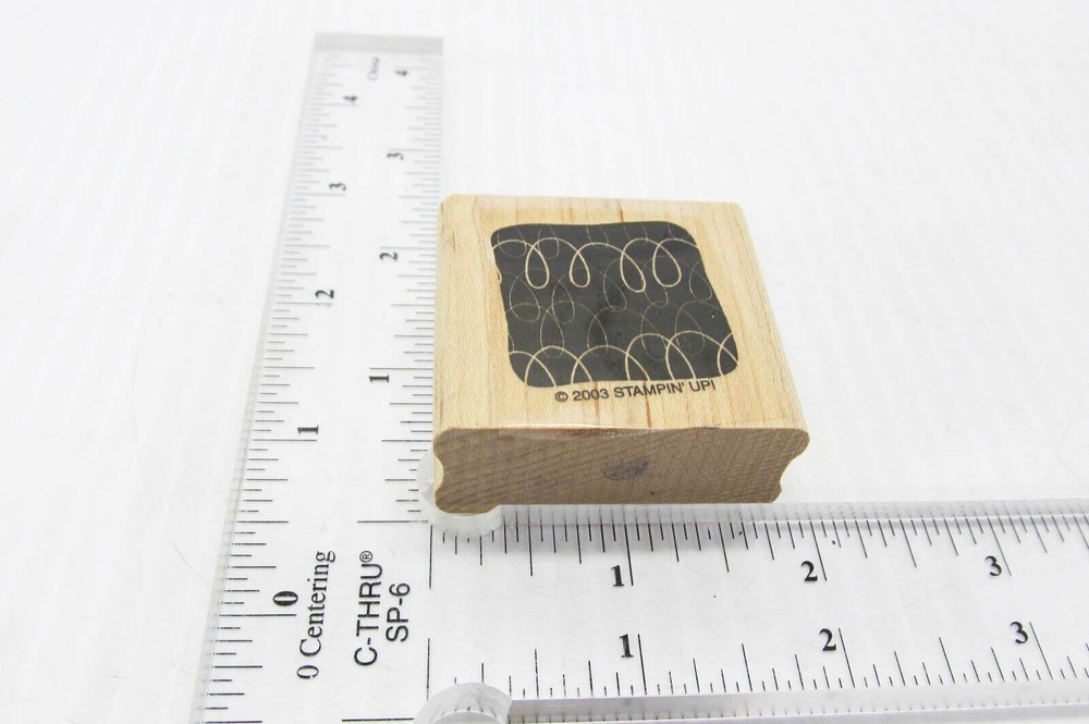Loop Da Loop Rubber Stamp - Stamp Set B156