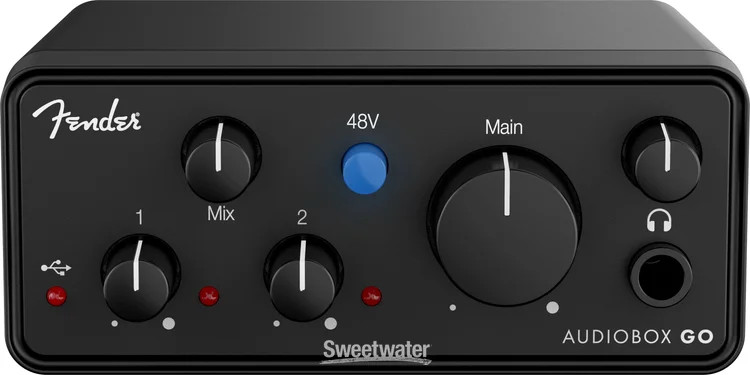 Fender Studio AudioBox Go USB-C Audio Interface