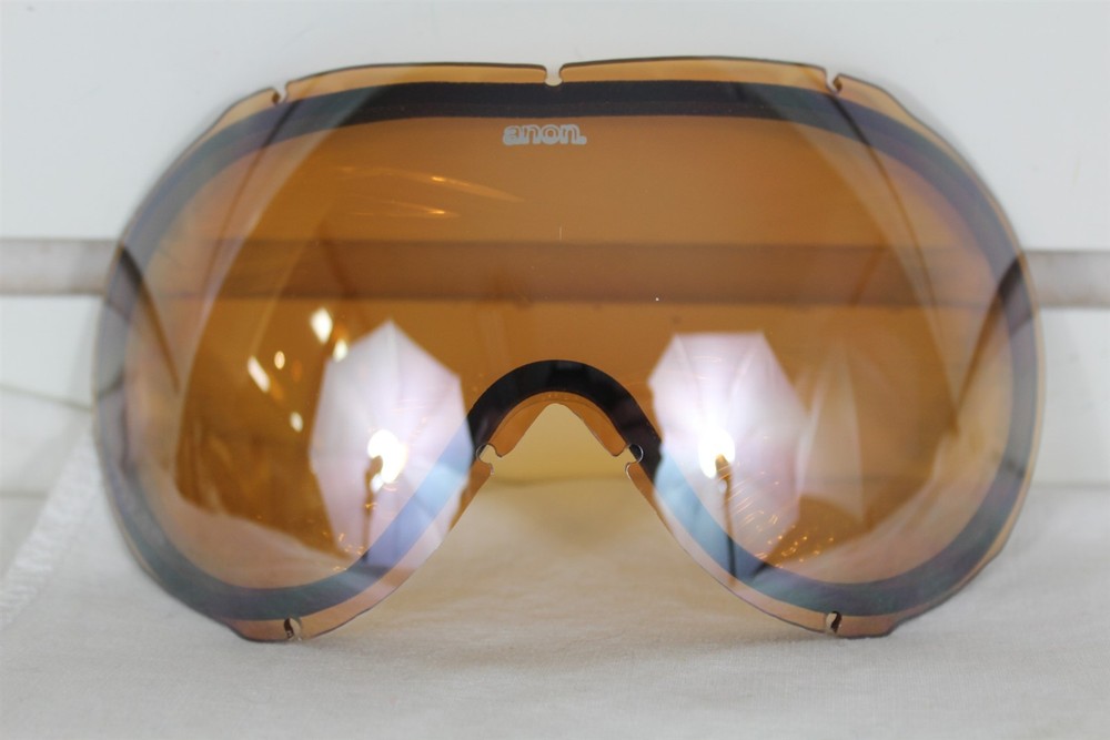 Anon Theorem Snowboard Goggles Replacement Lens Mirror Gold New