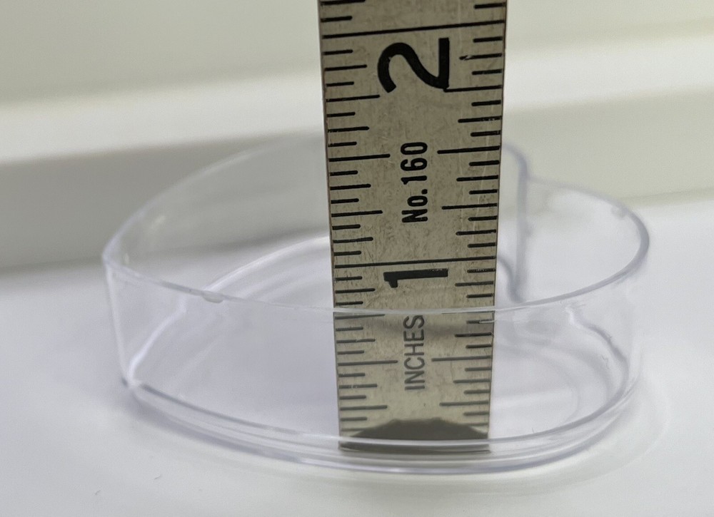 12 New Clear Trinket Boxes 2 1/2” X 2”