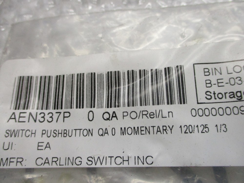 CARLING SWITCH AEN337P SWITCH NSNP