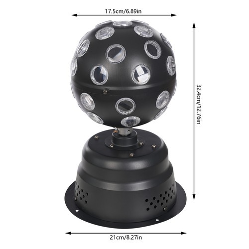 Stage Light Stage Lighting LED Corded Effects Electric Rotating Lamp & Remote
