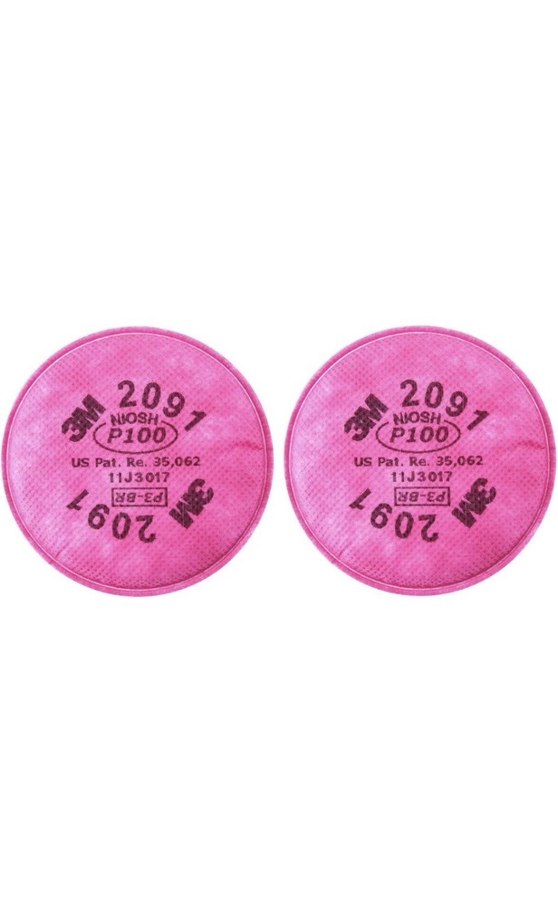 3M 2091 P100 Particulate Filter, 3 Pairs