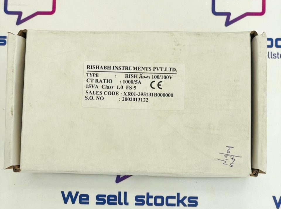 RISHABH INSTRUMENTS RISH Xmer 100/100V Current Transformer 1000/5A