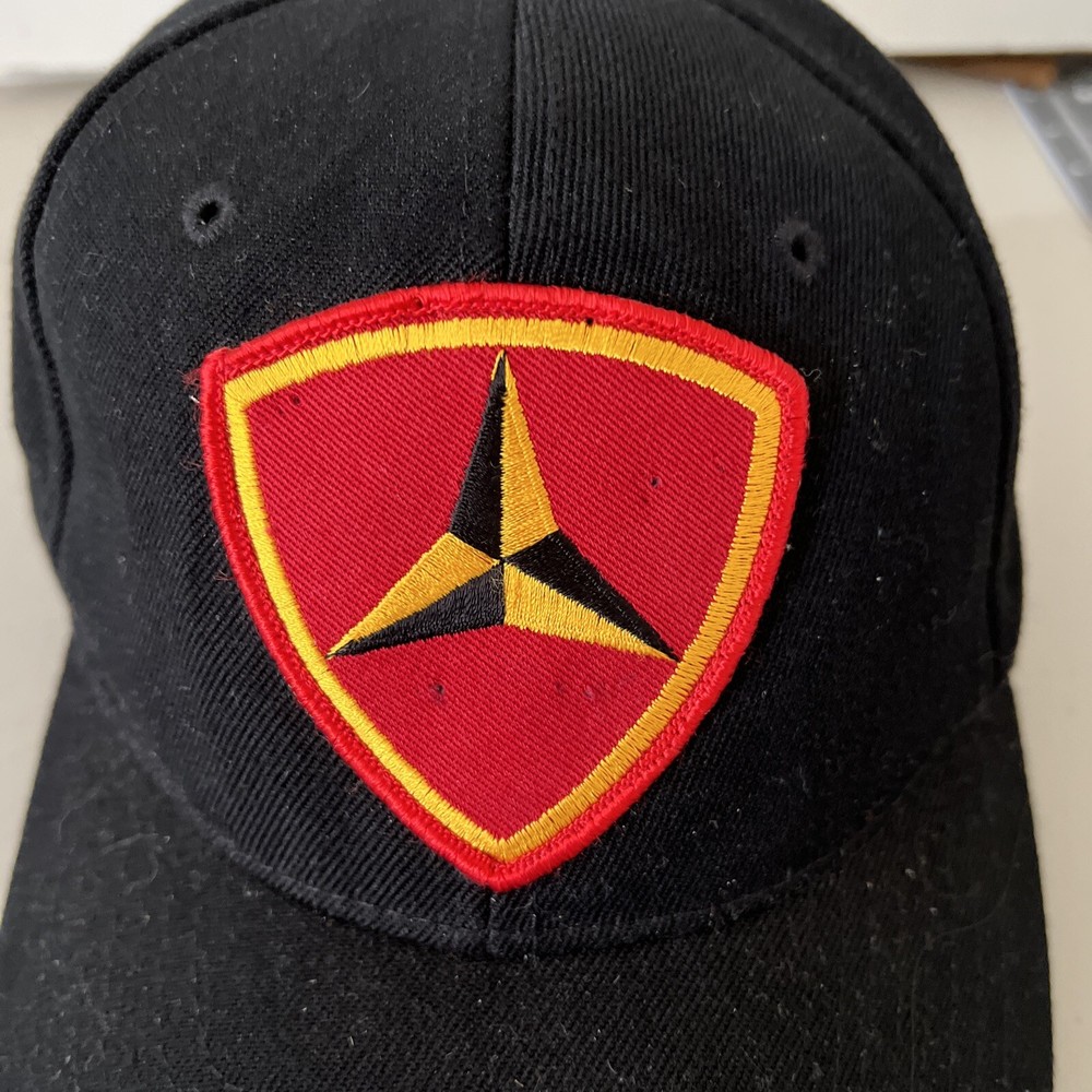 USMC 3RD Marine Division Military Cap Hat Excellent Condition