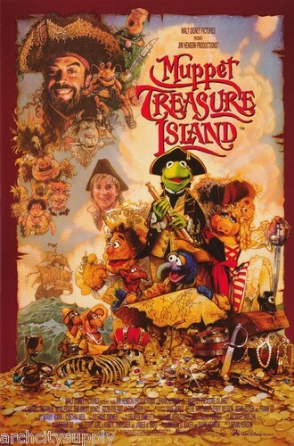 Muppet Treasure Island Poster The Muppets Kermit