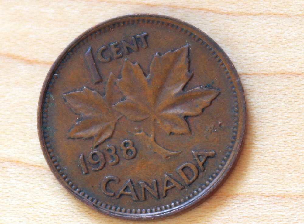 1938 Canada 1 Cent George VI