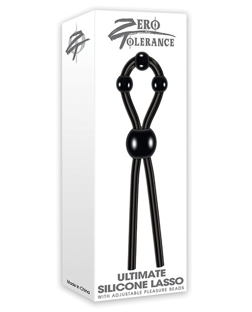 Zero Tolerance Ultimate Lasso C*ck Ring - Black