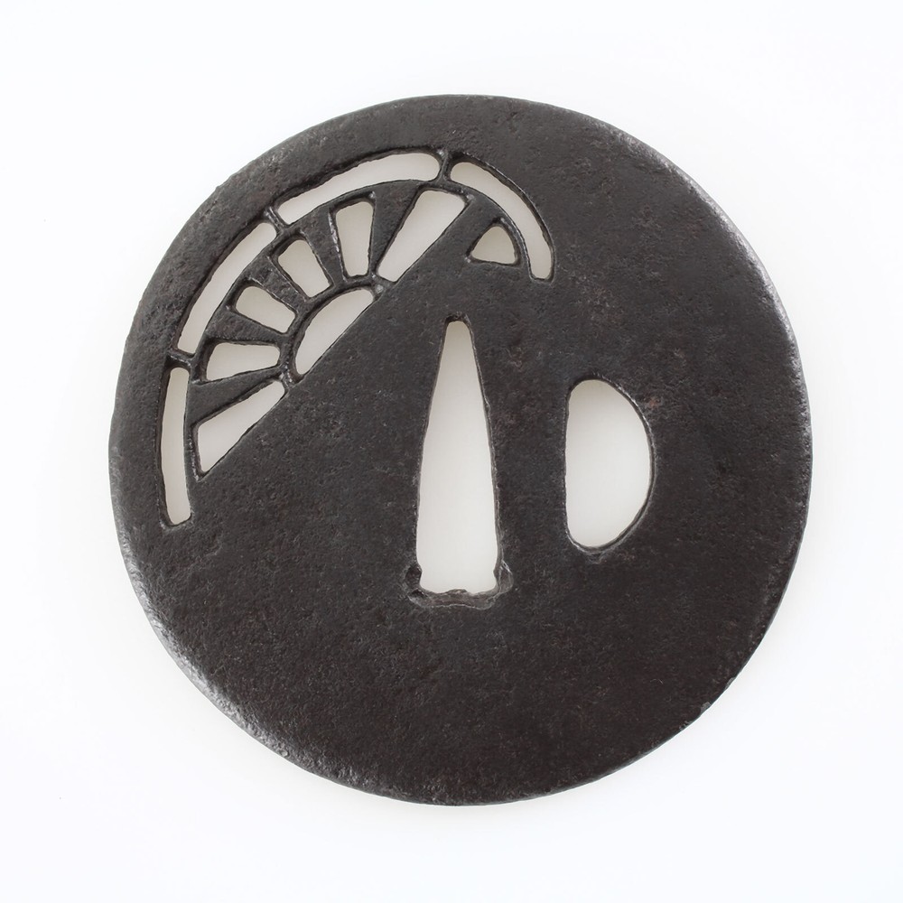Tosho Wagon Wheel Tsuba