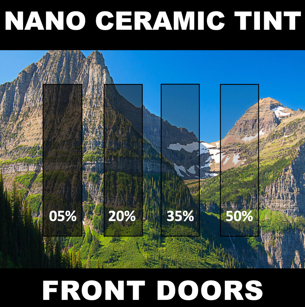 Chevy Colorado Precut Front 2 Doors Window Tint Nano Ceramic