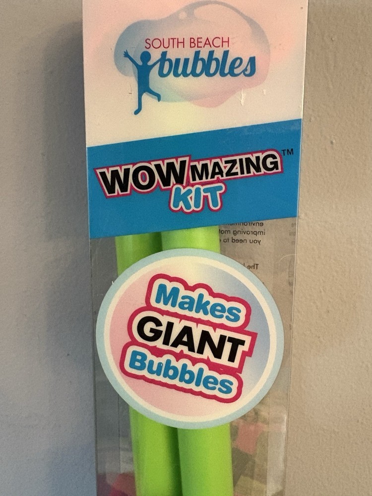 WOWMAZING GIANT Bubbles Kit Plus-Big Bubble Wand
