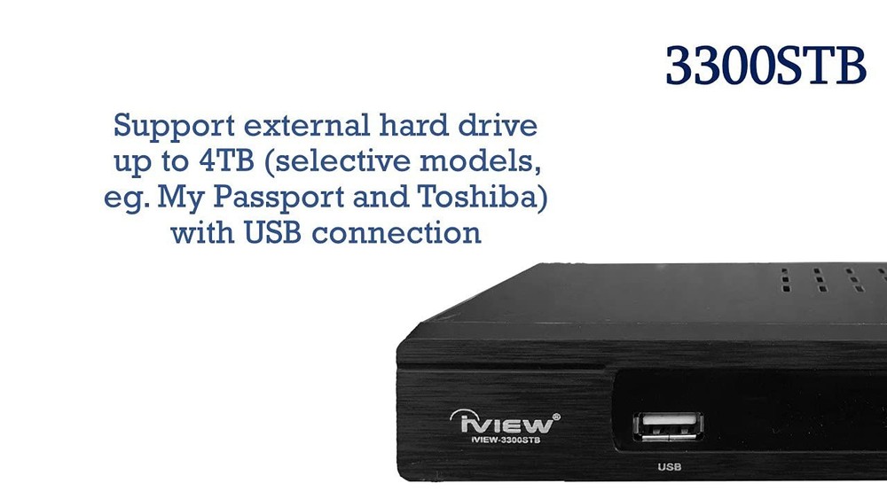 ClearQAM Digital Converter Box with Clock & Media Player