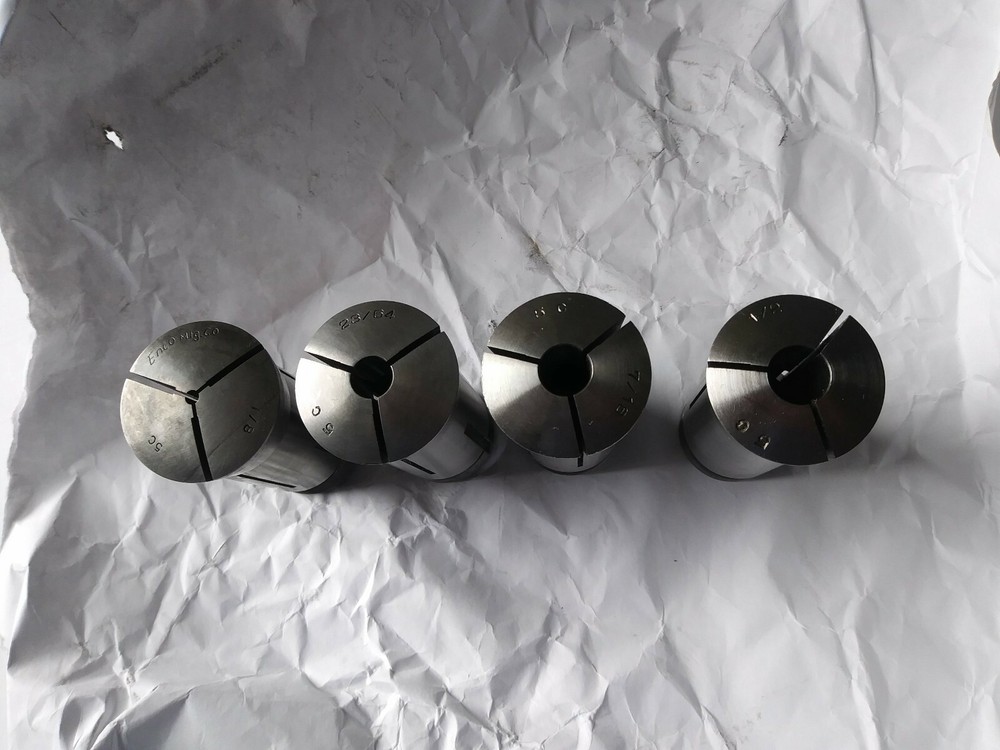 LOT OF 5C COLLETS. All with internal and external thread.