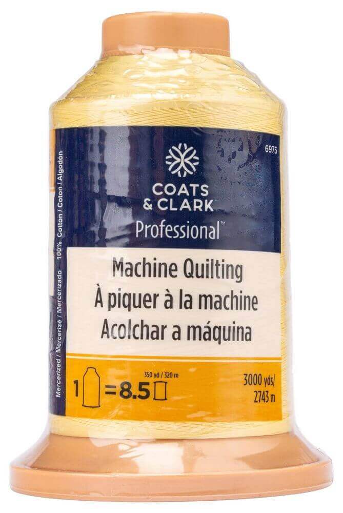 Yellow Coats Professional Machine Quilting Thread 3000yd