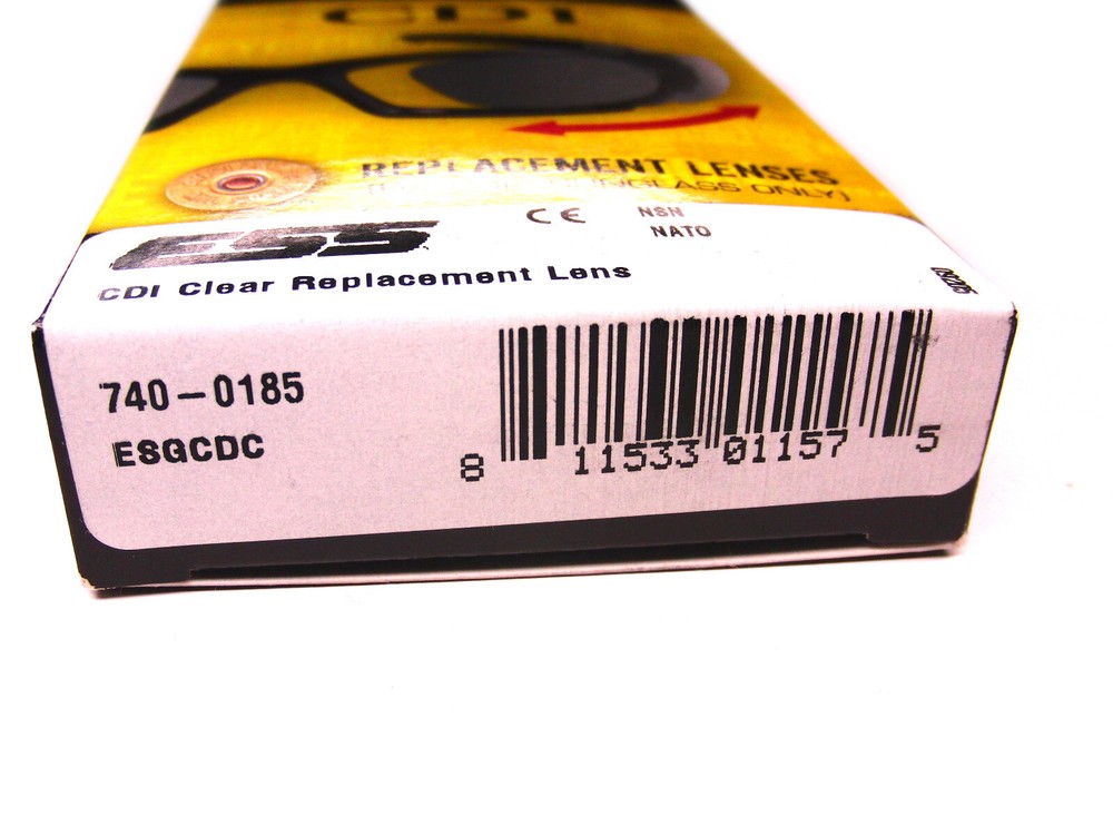 ESS Eyewear CDI Replacement Lenses Clear / Yellow