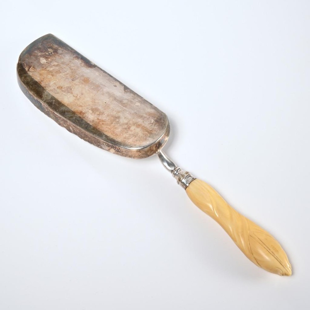 Victorian Crumb Scraper Silent Butler Hanau Pseudo Marks Barbara Walters