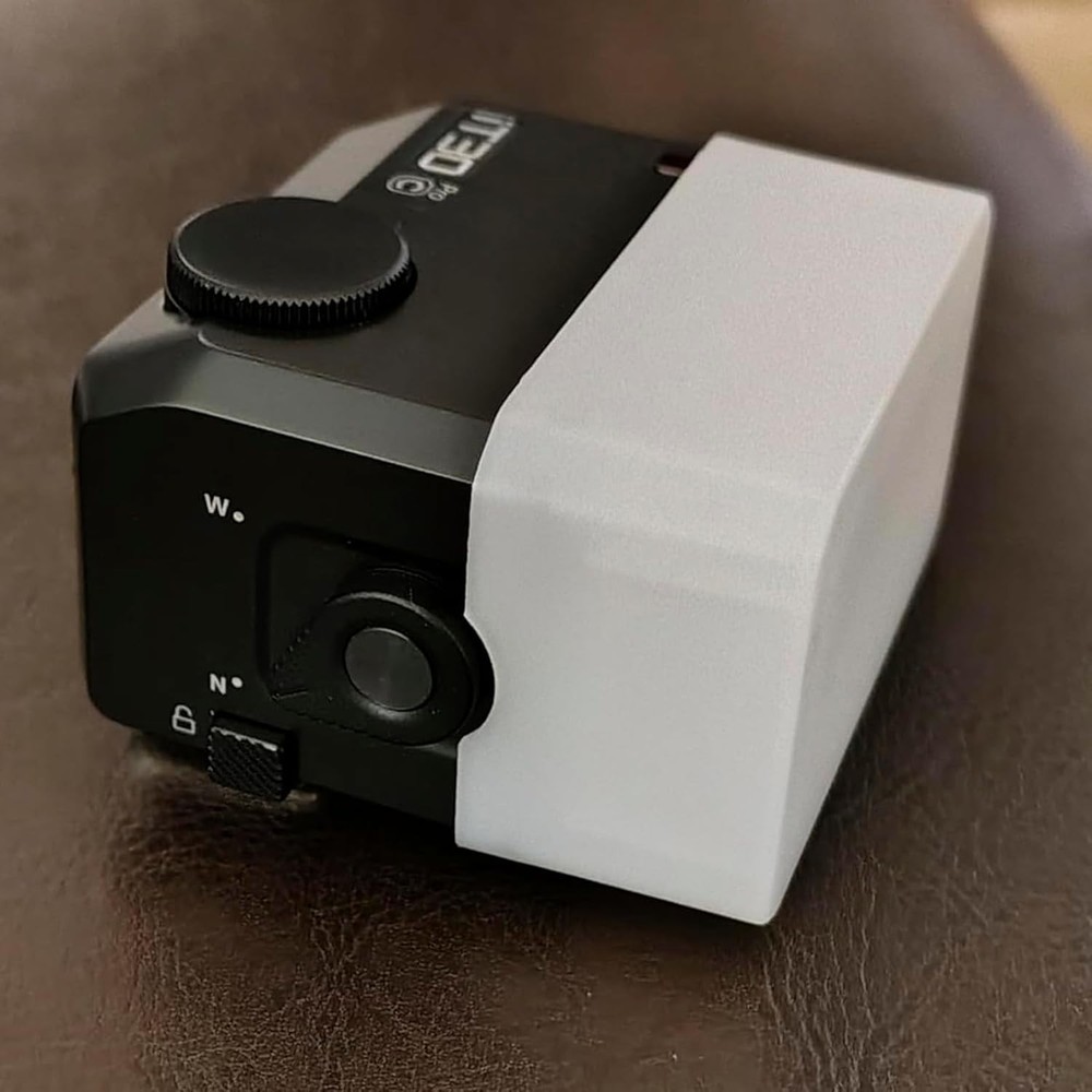 Portable White Diffuser for Godox iT30Pro Flash - Ideal for Vlogging & Portraits