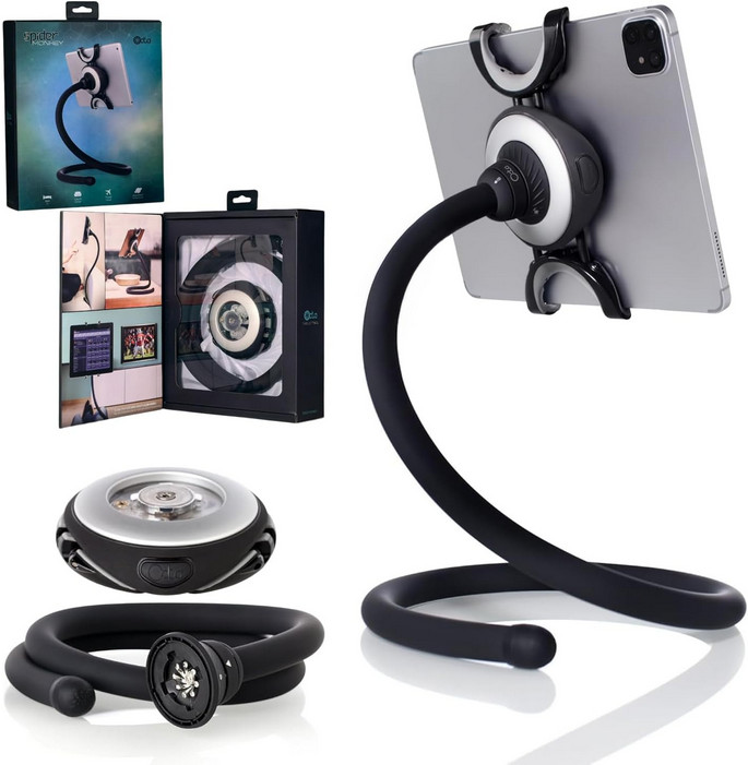 OCTA Spider Monkey - Premium 36" Modular Gooseneck Tablet Mount for iPad Pro, Ai
