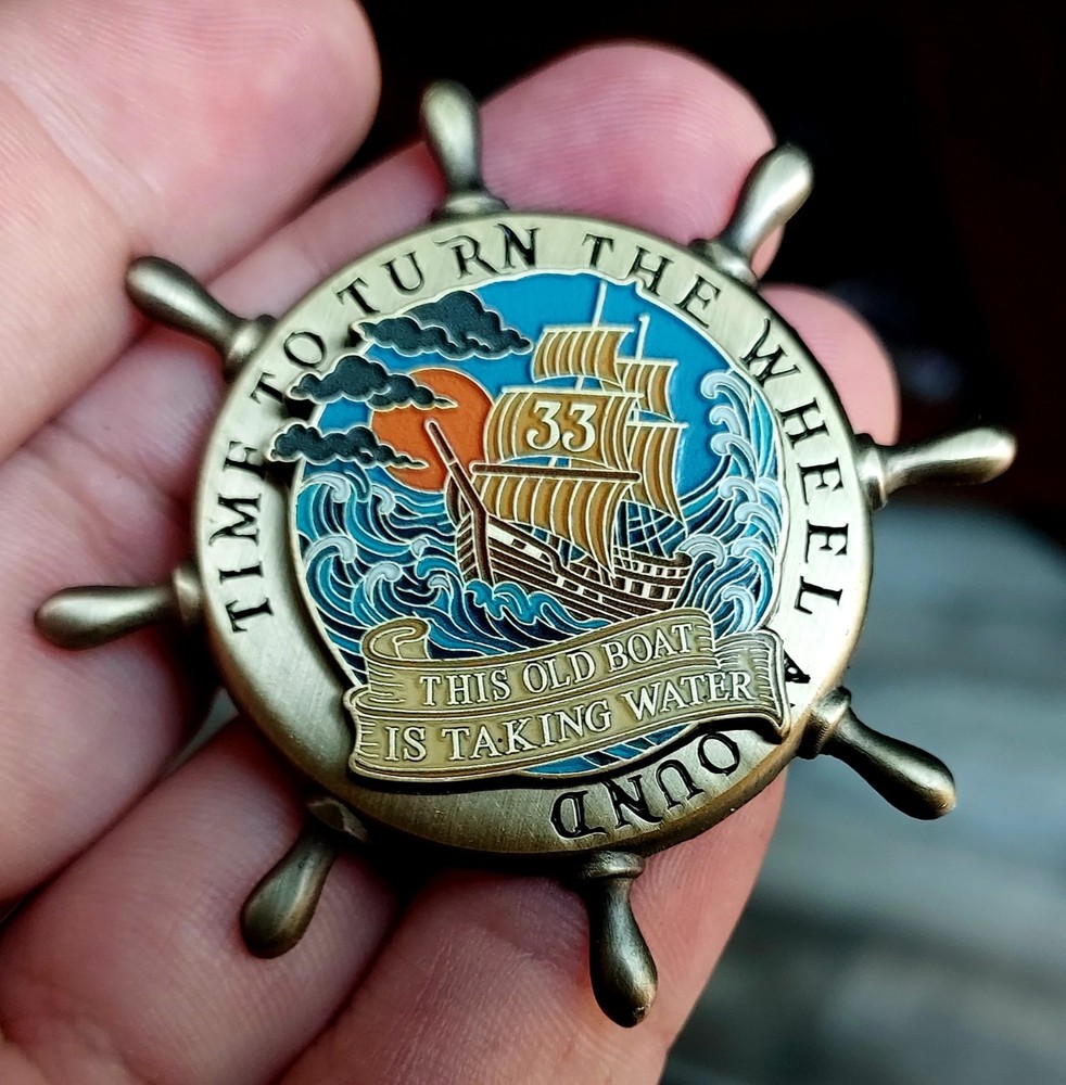 Billy Strings Spinner pin, LE50 Copper