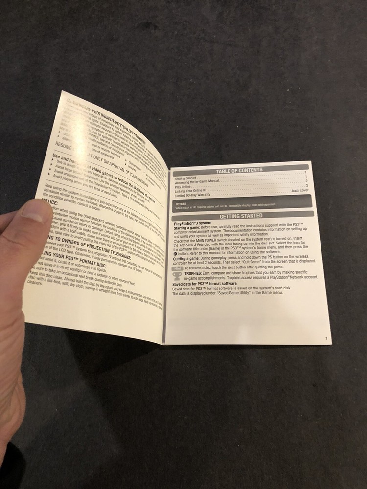 sims 3 pets ps3 Manual Only