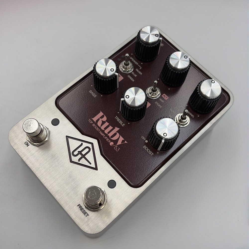 Universal Audio Ruby '63 Top Boost Amplifier Pedal Open Box w/ Box