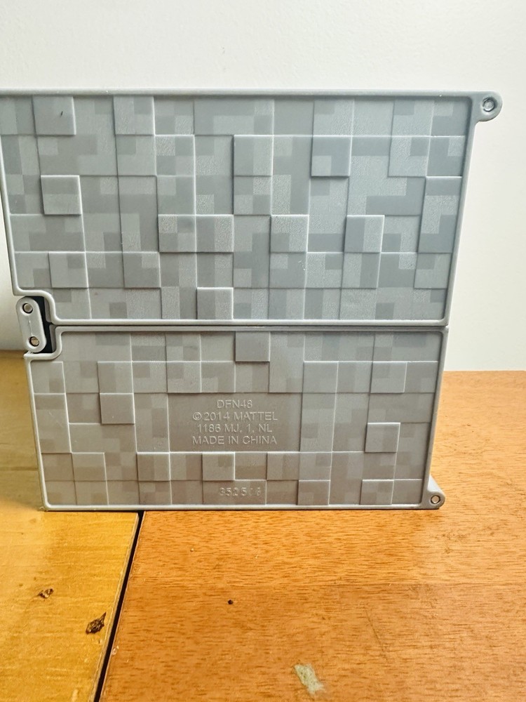 Minecraft Style Storage Case Organizer Box With Handle Multi Compartment