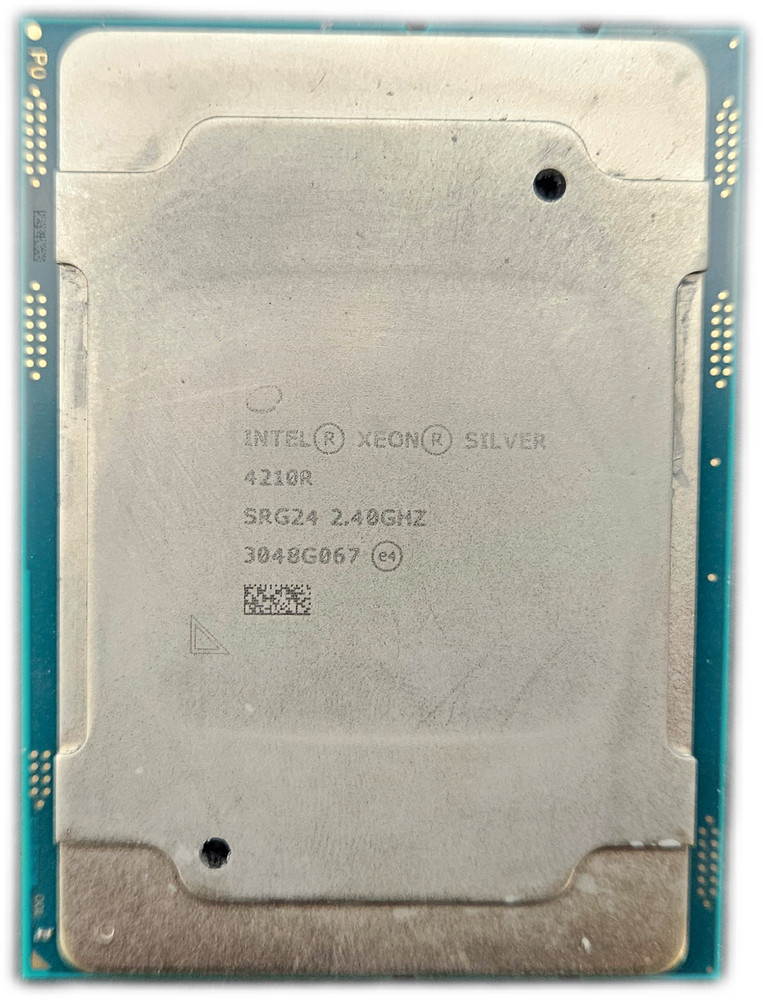 Intel Xeon Silver 4210R SRG24 2.4 GHz 10 Core LGA3647 Server CPU Processor