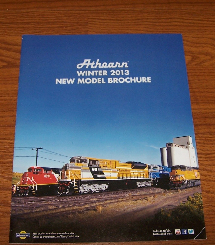 Athearn Winter 2013 New Model Brochure