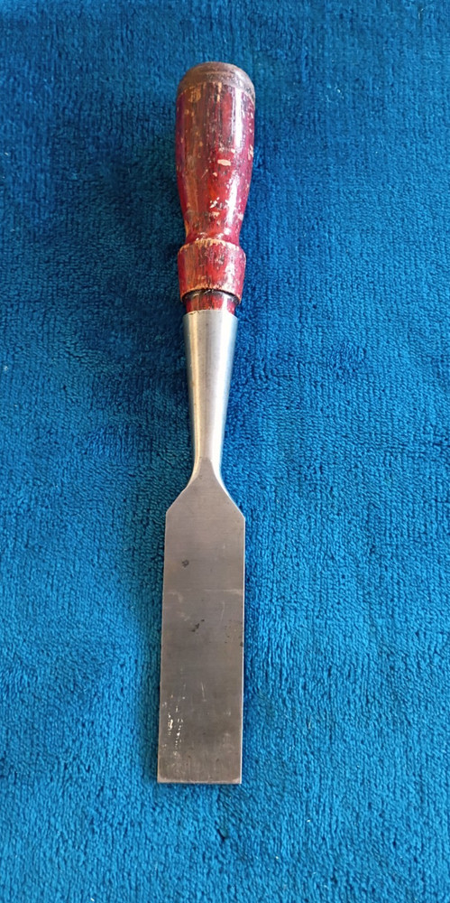 Marked Stanley No. 750 1” Socket Chisel Excellent Condition.