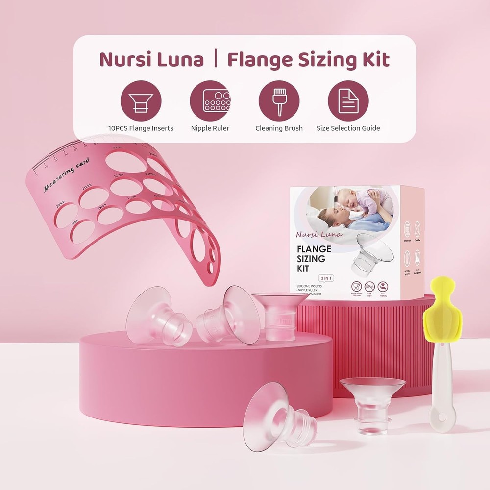2 Boxes FLANGE SIZING KIT 3 IN 1 Nursi Luna