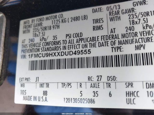 Used A/C Selector Switch fits: 2013 Ford Escape Front automatic temperature cont
