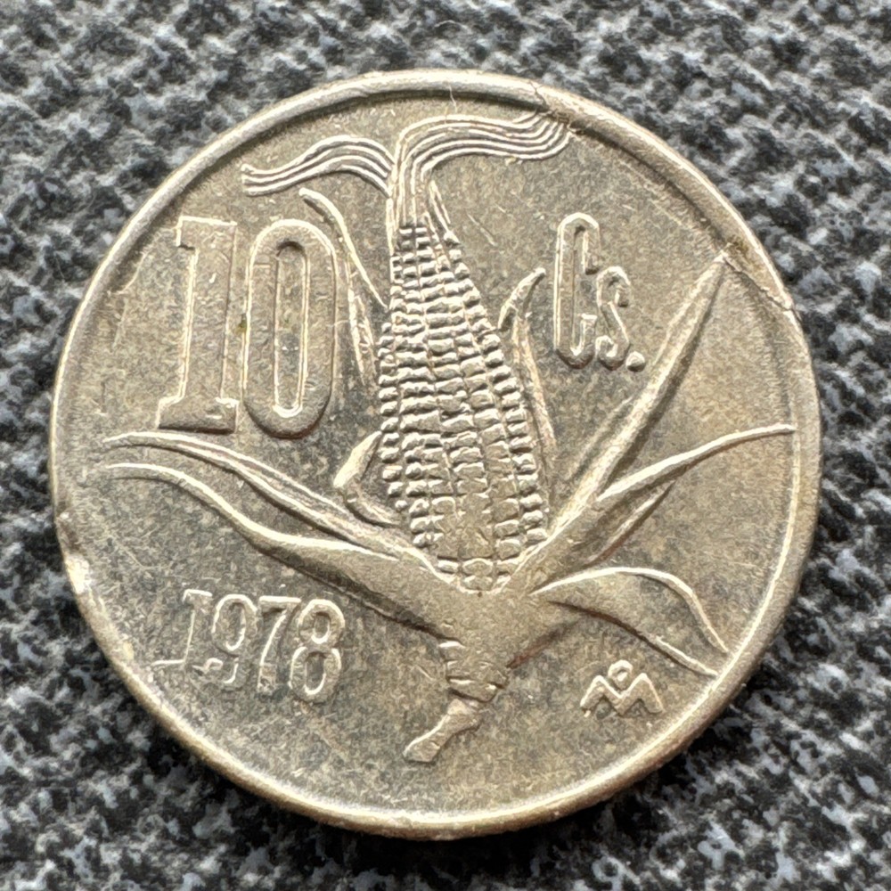 1978 Mexico 10 Centavos Ten
