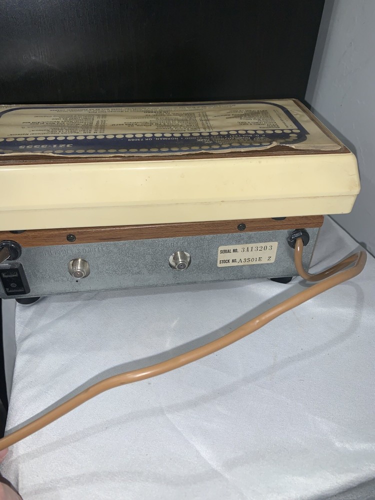 Vintage Cable Box Converter Model MCC-4000-3 Hamlin 80s / Untested