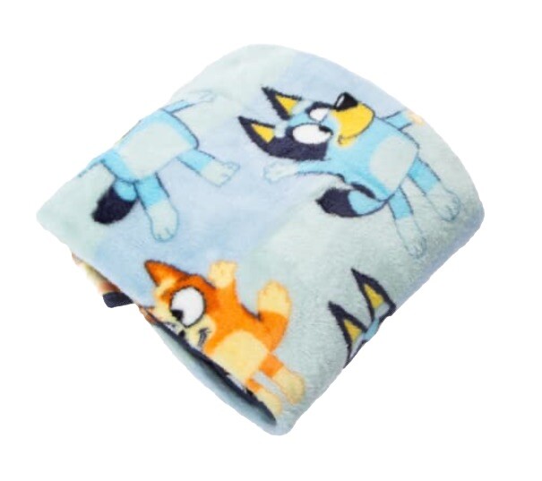 🔥Bluey Plush Throw Blanket 45" x 60" Bingo Soft BNWT🔥