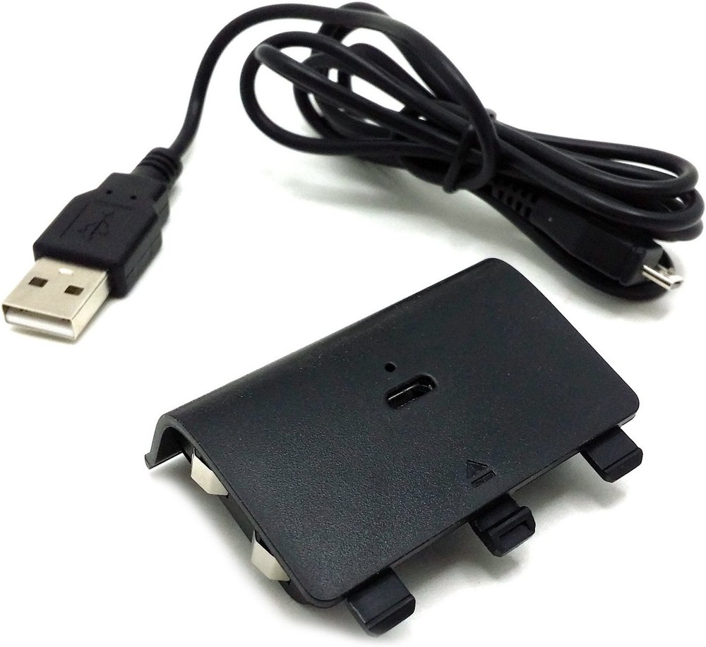 Xbox One Controller Rechargeable Battery Pack w/ USB Charging Cable, Play While