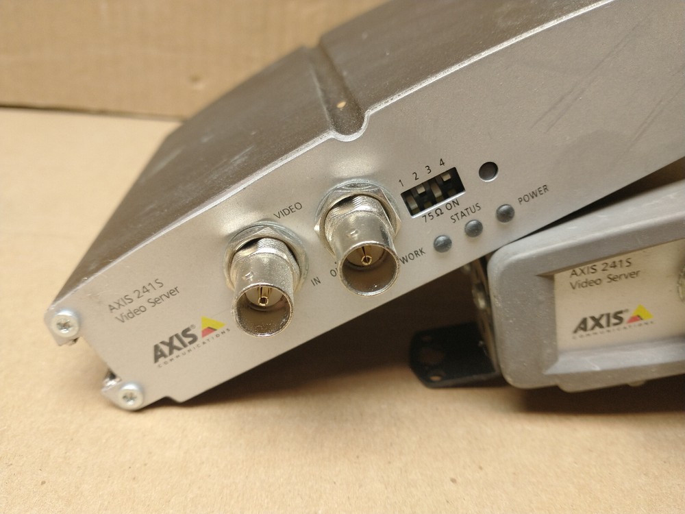 AXIS 241S video server lot of 3
