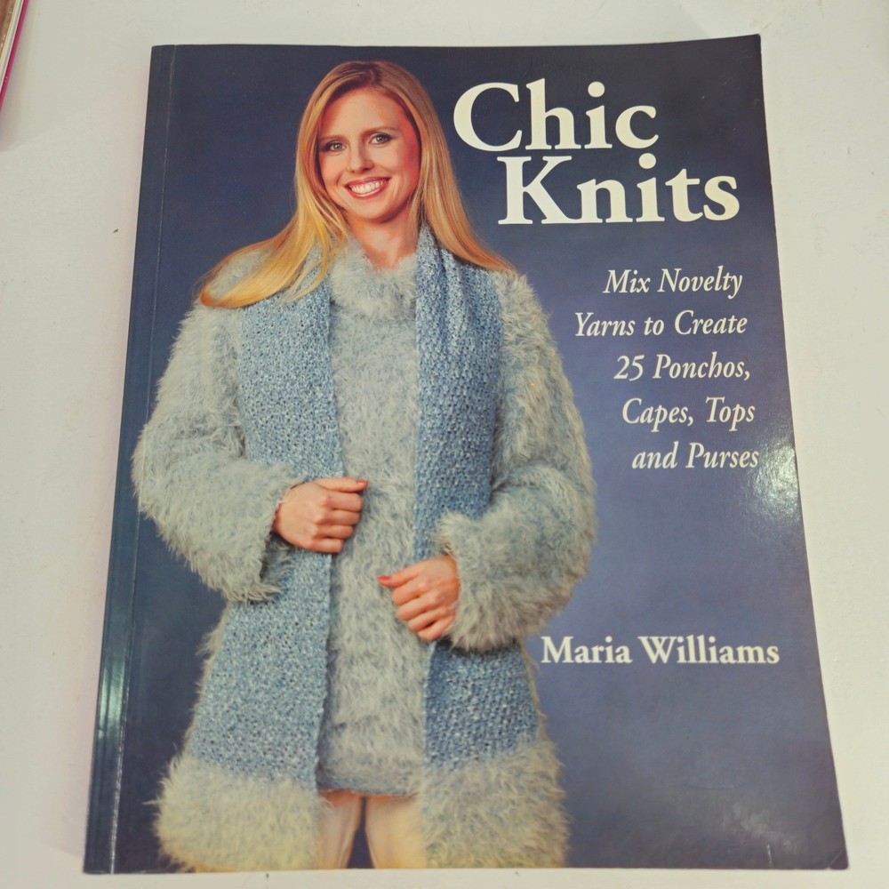 Knitting Crochet Pattern Book Lot Boye Chic Knits Guide to Creating Hip Knits