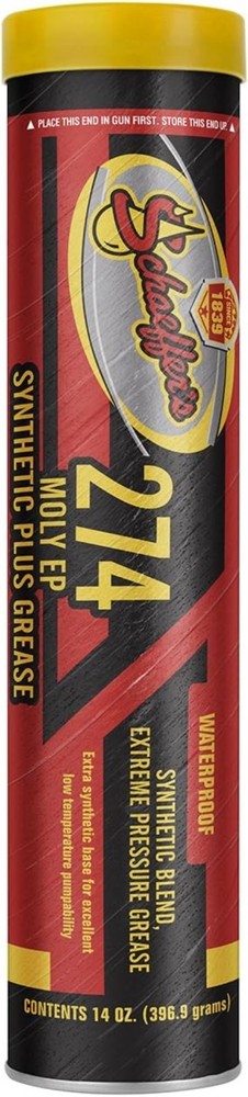 02742-029S Moly EP Synthetic Plus Grease, NLGI 14 oz.
