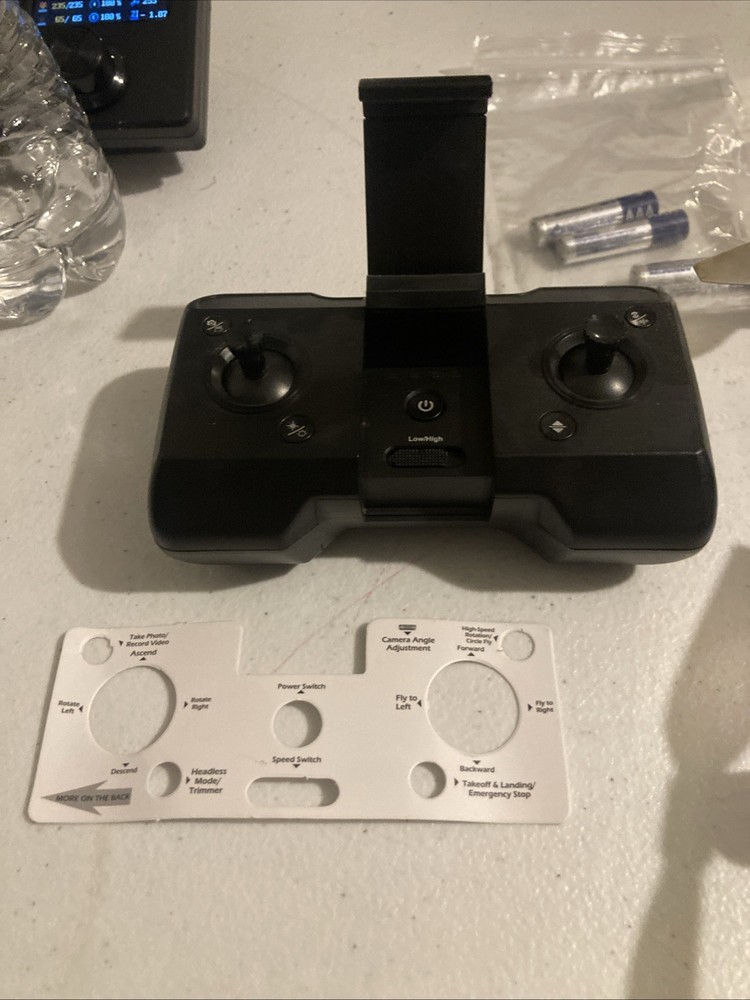 Holy Stone Drone HS440+Battery And Controller W Extra Batteries(See Description)