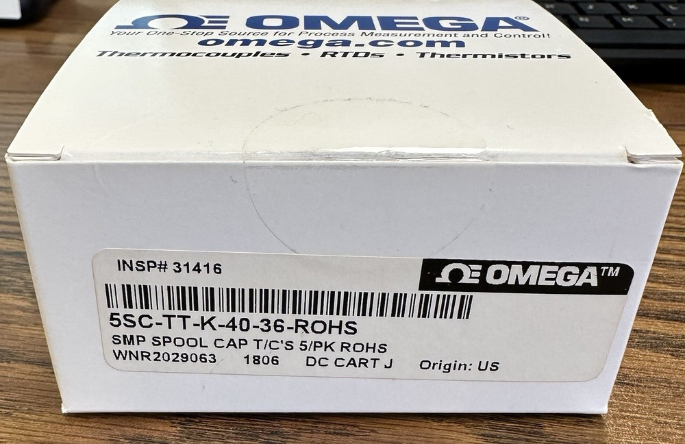 OMEGA 5SC-TT-K-40-36 Thermocouples