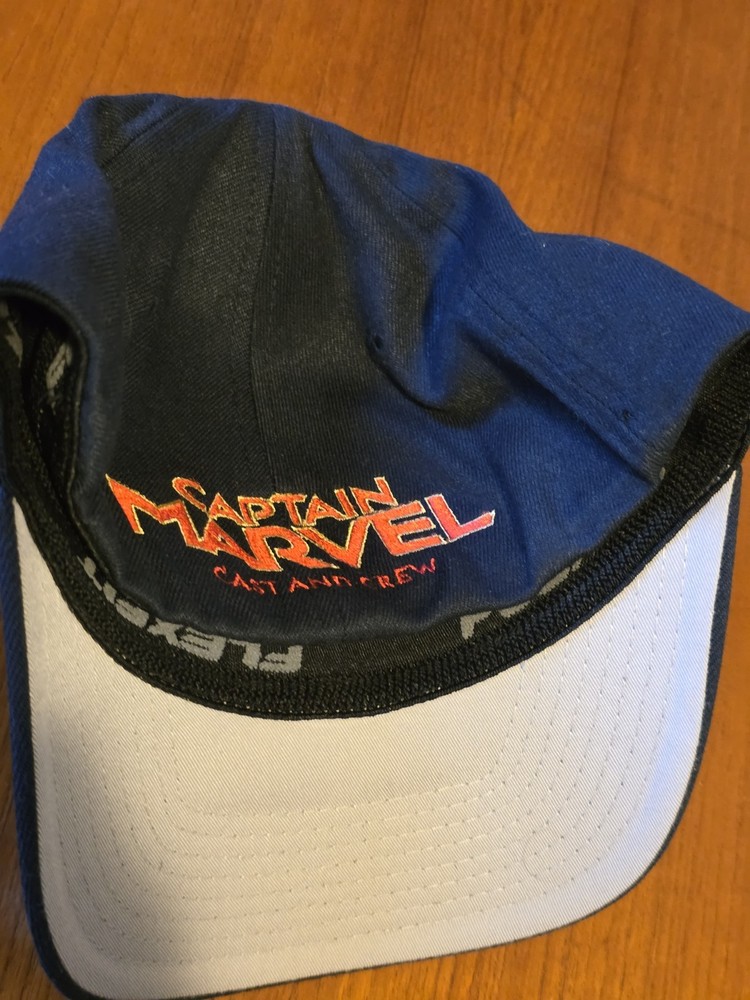 Captain Marvel Marvel Studios Cast & Crew FLEXFIT L XL Hat