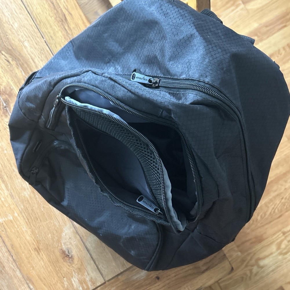 Black Soccer Bag