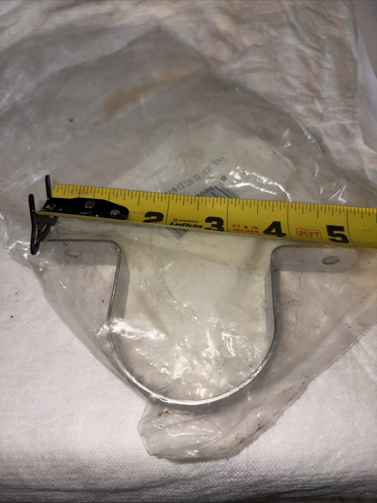 2 in. Galvanized 2-Hole Pipe Hanger Strap