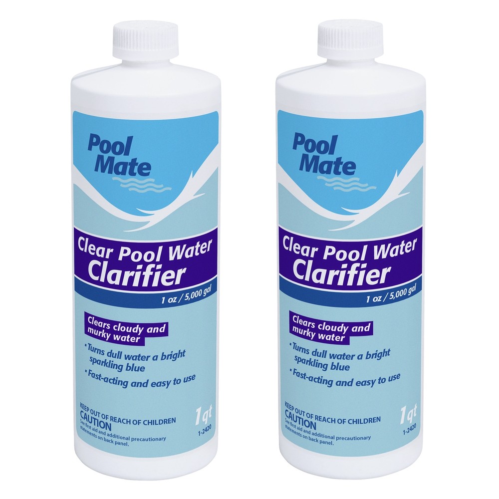 Pool Mate Water Clarifier - 2 Quarts