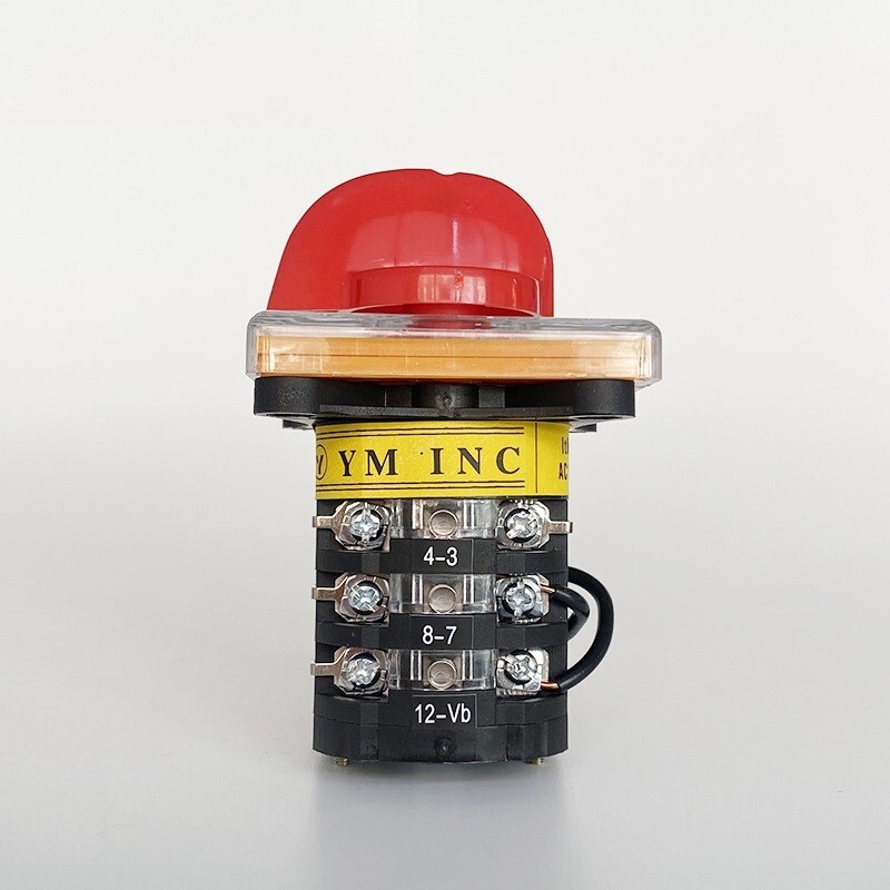 Rotary Changeover Main Switches Forward-Reverse Selector Cam 3 Position 3 Phases