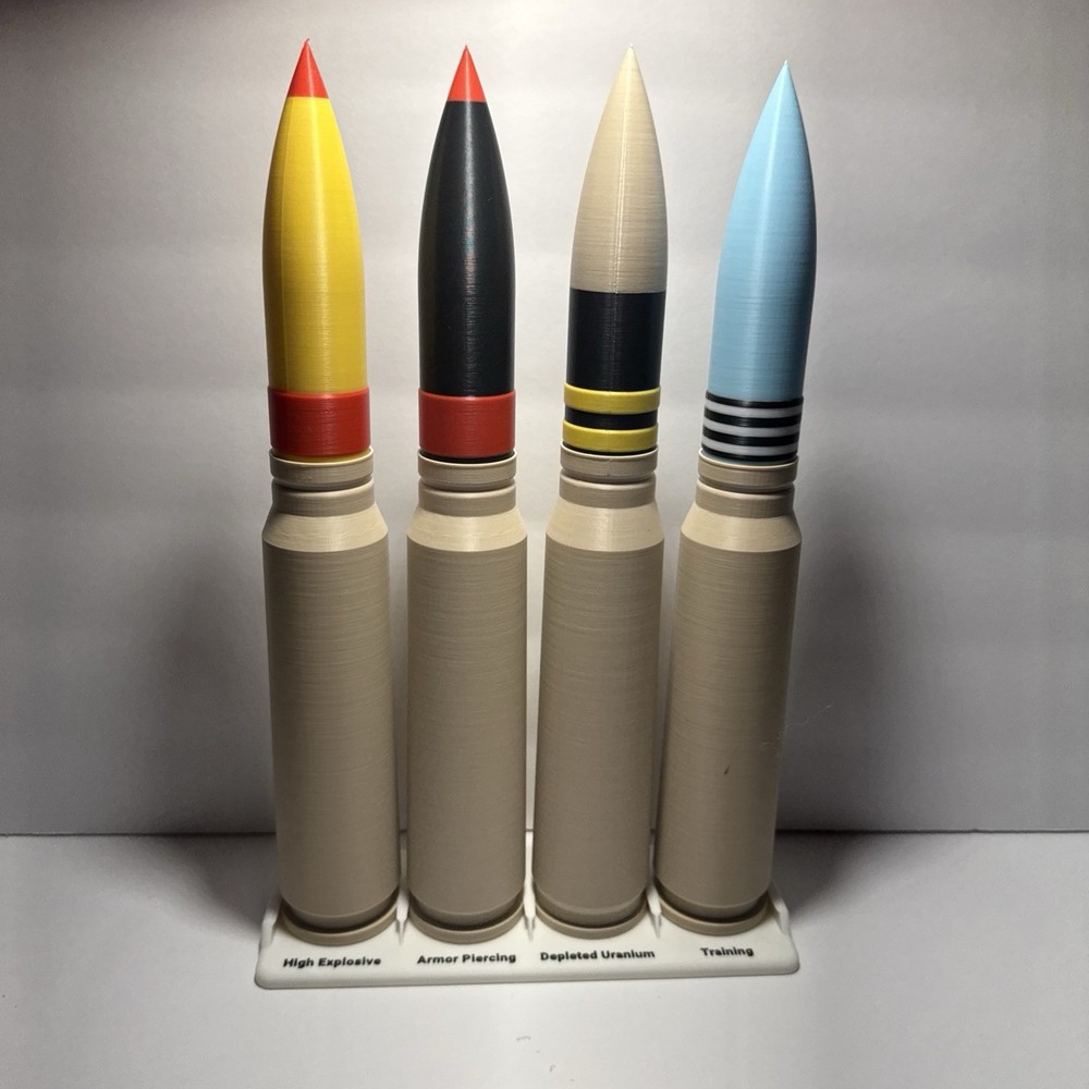 30mm caliber replica for the WARTHOG! A10 Thunderbolt -top +base