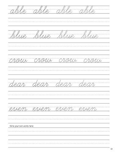 Cursive handwriting workbook for Adults: Learn to write in Cursive, Improve...